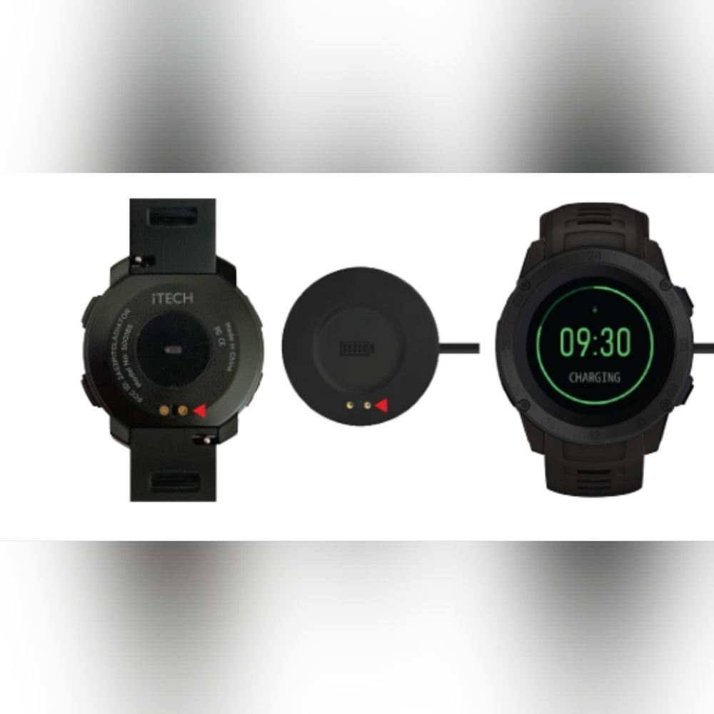 Itech Gladiator 2 Bluetooth Smartwatch - Silver B… - image 4